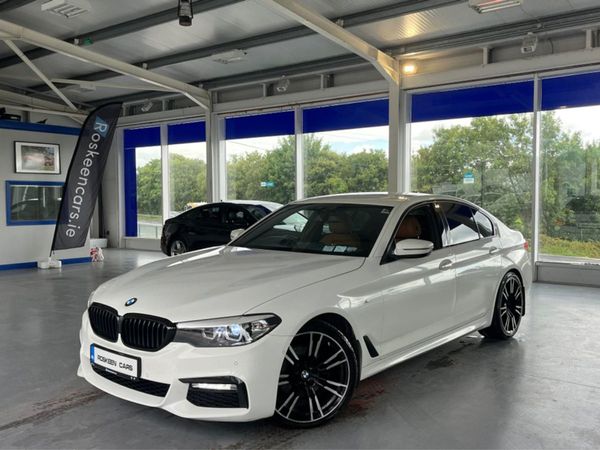 BMW 5-Series Saloon, Diesel, 2017, White