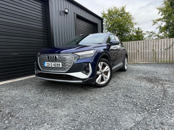 Audi Q4 e-tron SUV, Electric, 2023, Blue