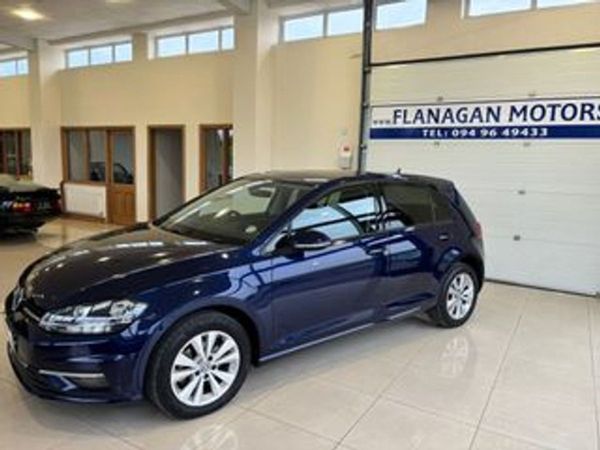 Volkswagen Golf Hatchback, Diesel, 2019, Blue