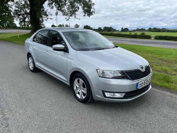 Skoda Rapid Saloon, Petrol, 2015, Silver