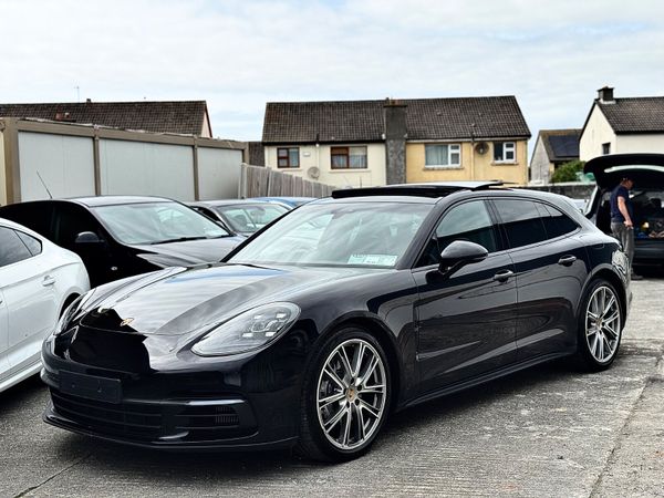 Porsche Panamera Estate, Petrol Plug-in Hybrid, 2020, Black