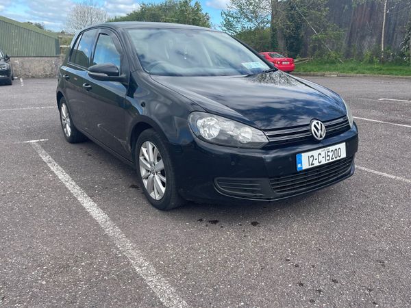 Volkswagen Golf Hatchback, Diesel, 2012, Black