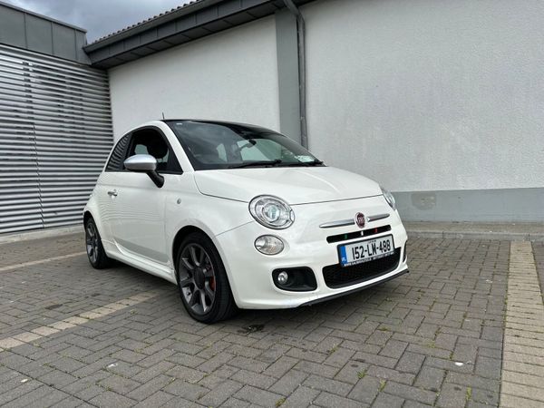 Fiat 500 Hatchback, Petrol, 2015, White