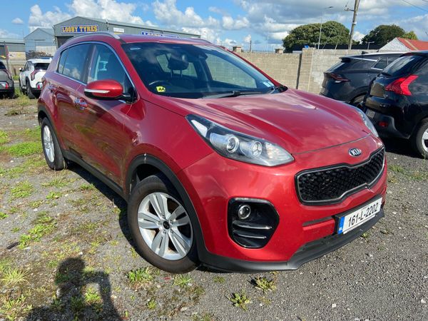 Kia Sportage SUV, Diesel, 2016, Red