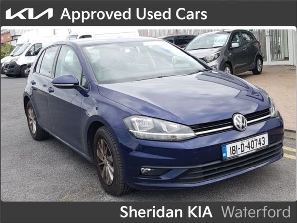 Volkswagen Golf Estate, Diesel, 2018, Blue