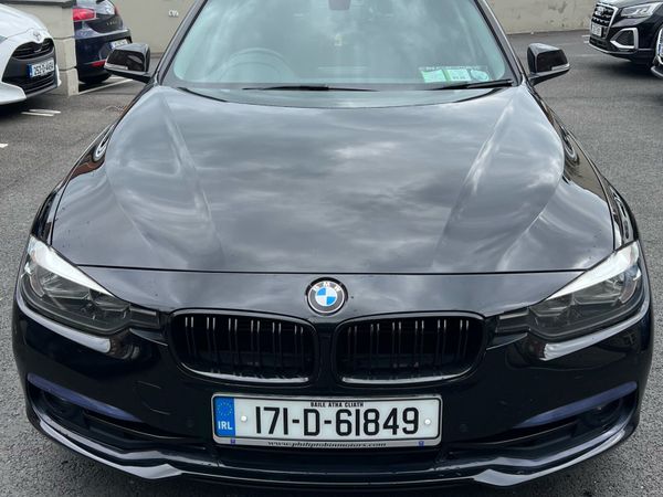 BMW 3-Series Saloon, Petrol Plug-in Hybrid, 2017, Black