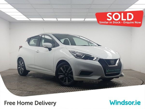 Nissan Micra Hatchback, Petrol, 2017, White