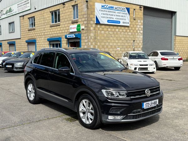 Volkswagen Tiguan SUV, Diesel, 2017, Black