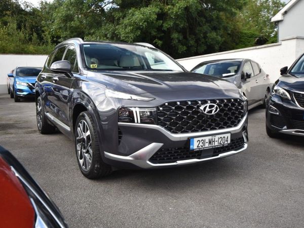 Hyundai Santa Fe SUV, Diesel, 2023, Blue