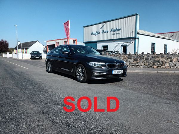 BMW 5-Series Saloon, Diesel, 2017, Grey