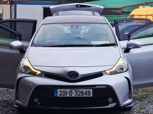 Toyota Prius MPV, Petrol Hybrid, 2020, Silver