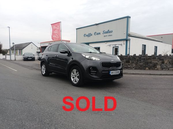 Kia Sportage SUV, Diesel, 2018, Grey