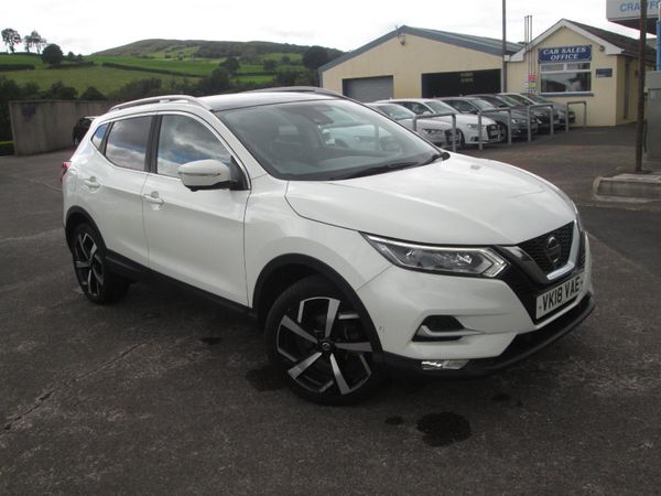 Nissan Qashqai SUV, Diesel, 2018, White