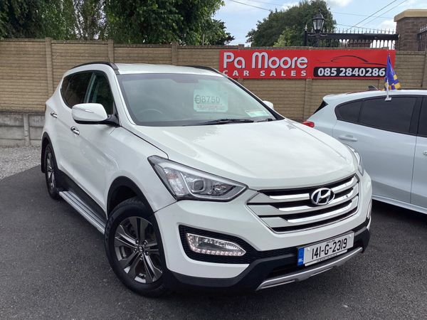 Hyundai Santa Fe SUV, Diesel, 2014, White
