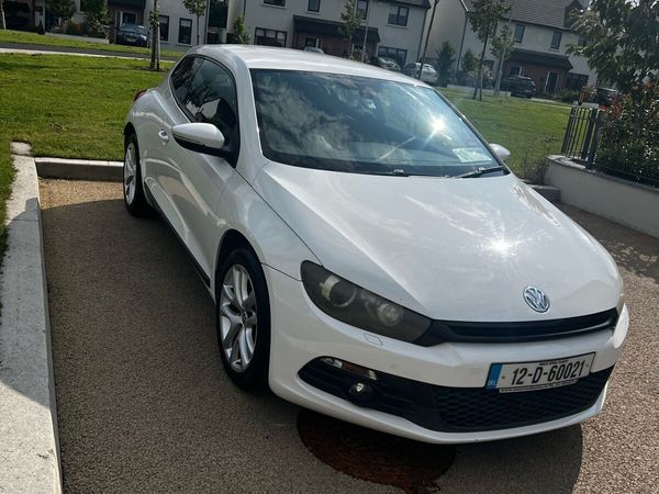 Volkswagen Scirocco Hatchback, Petrol, 2012, White