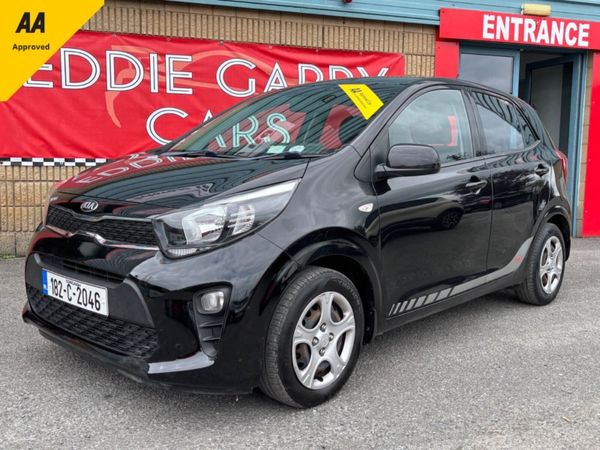 Kia Picanto Hatchback, Petrol, 2018, Black