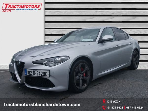 Alfa Romeo Giulia Saloon, Diesel, 2018, Silver