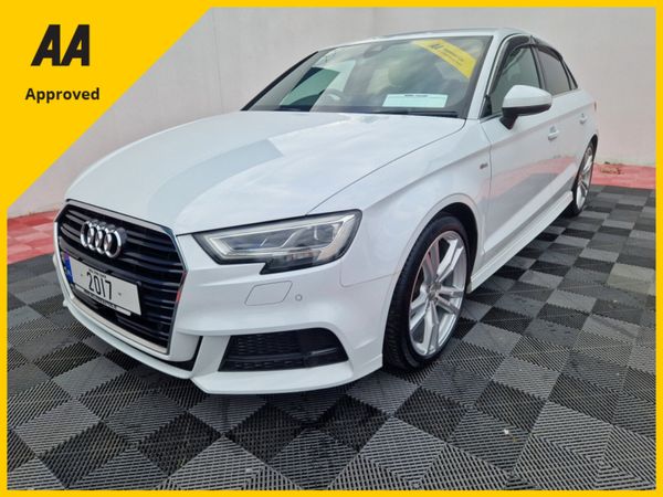 Audi A3 Saloon, Petrol, 2017, White