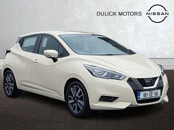 Nissan Micra Hatchback, Petrol, 2018, White