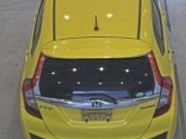 Honda Fit Hatchback, Petrol Hybrid, 2014, Yellow