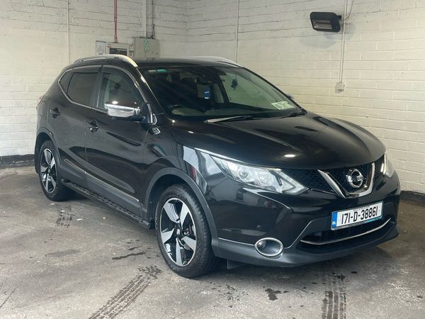 Nissan Qashqai SUV, Diesel, 2017, Black