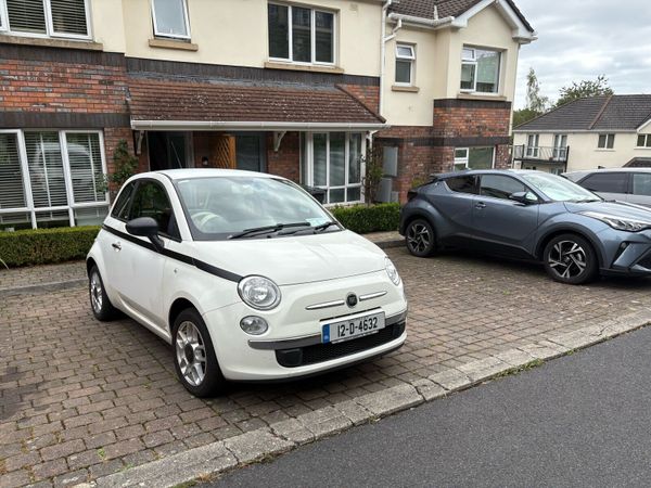 Fiat 500 Hatchback, Petrol, 2012, White