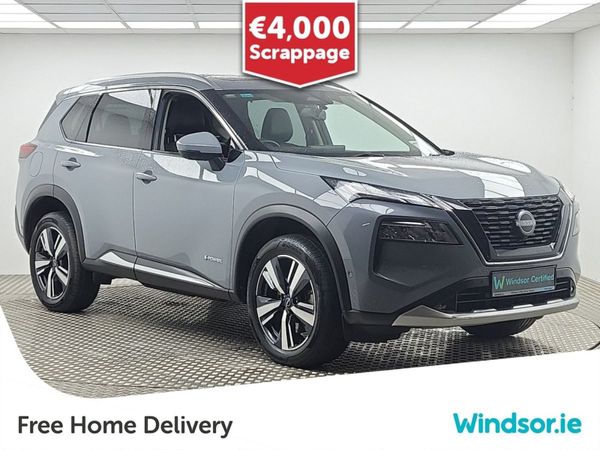 Nissan X-Trail SUV, Hybrid, 2023, Grey