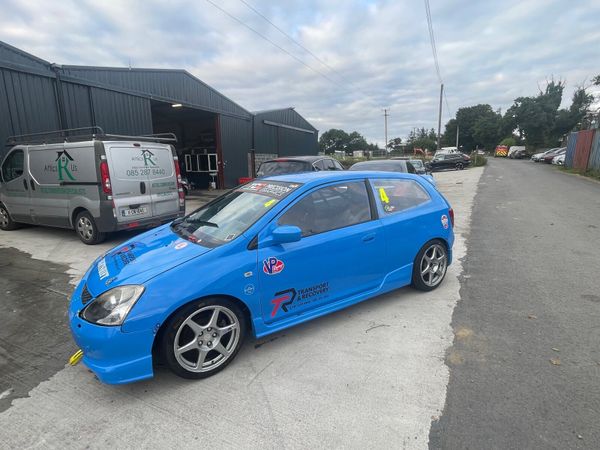 Honda Civic Hatchback, Petrol, 2003, Silver