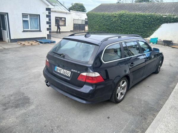 BMW 5-Series Estate, Diesel, 2008, Blue