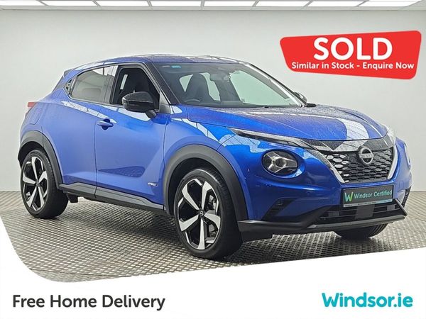 Nissan Juke SUV, Petrol Hybrid, 2024, Blue