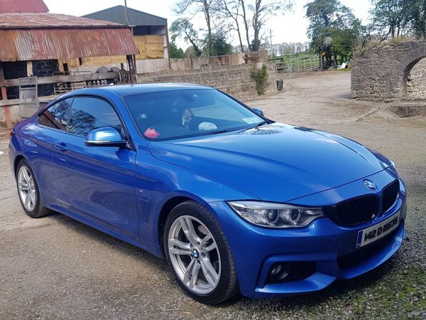 BMW 4-Series Coupe, Diesel, 2014, Blue