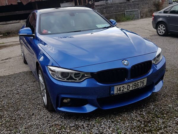 BMW 4-Series Coupe, Diesel, 2014, Blue