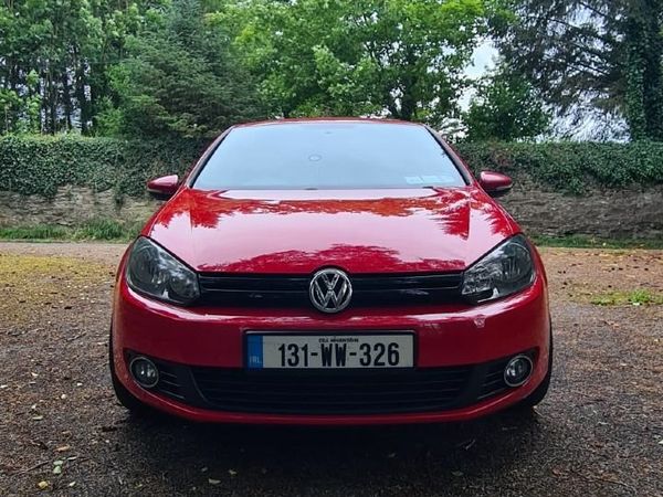 Volkswagen Golf Hatchback, Diesel, 2013, Red