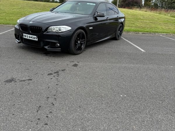 BMW 5-Series Saloon, Diesel, 2013, Black
