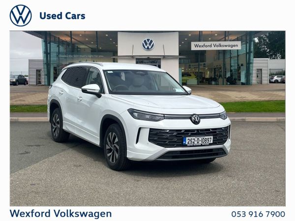 Volkswagen Tayron SUV, Petrol Plug-in Hybrid, 2025, White