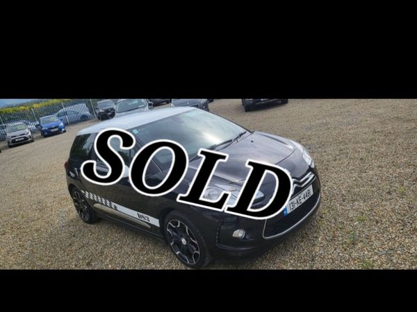 Citroen DS 3 Hatchback, Petrol, 2013, Black