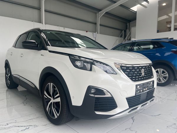 Peugeot 3008 SUV, Petrol Hybrid, 2021, White