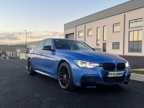 BMW 3-Series Saloon, Diesel, 2017, Blue