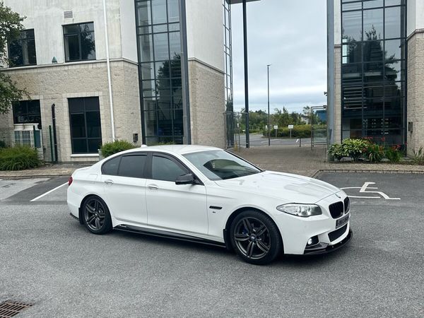 BMW 5-Series Saloon, Diesel, 2015, White