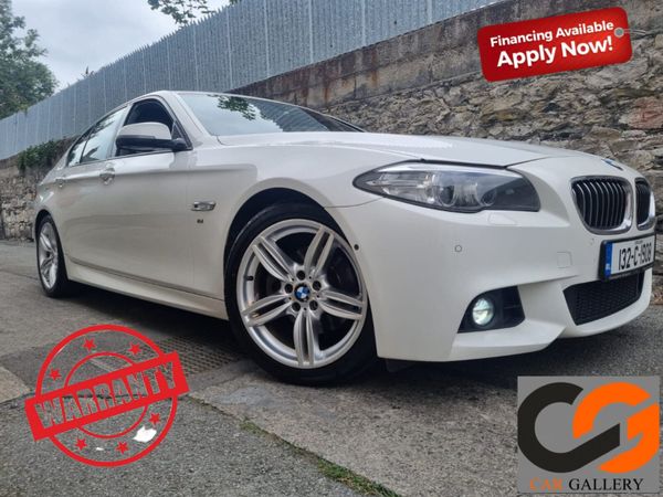 BMW 5-Series Saloon, Diesel, 2013, White