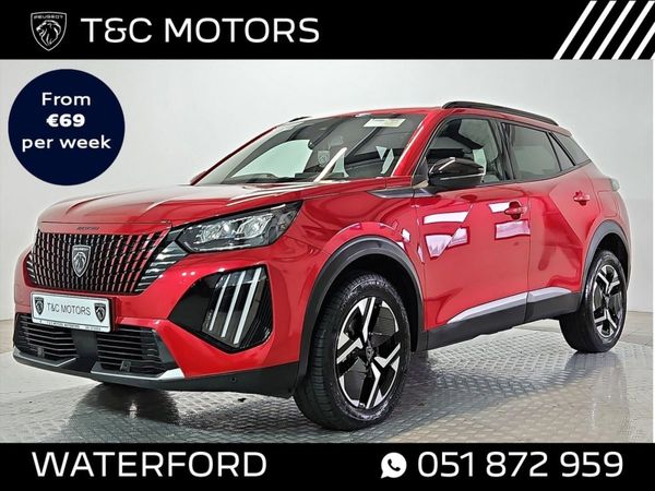 Peugeot 2008 MPV, Petrol, 2024, Red