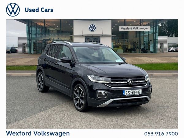 Volkswagen T-Cross Estate, Petrol, 2022, Black