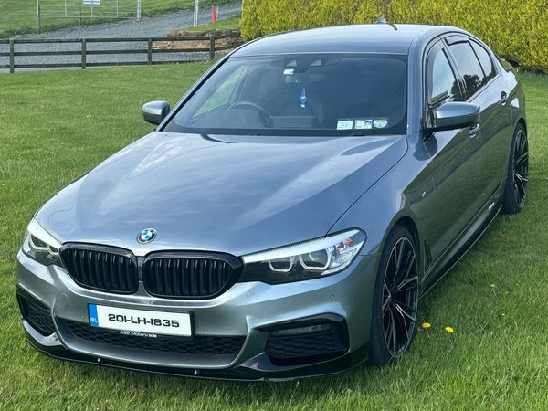 BMW 5-Series Saloon, Diesel, 2020, Blue