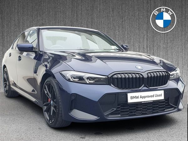 BMW 3-Series Saloon, Petrol Plug-in Hybrid, 2024, Blue