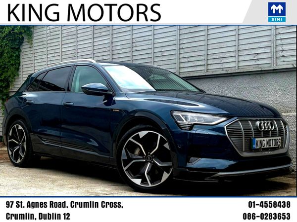 Audi e-tron SUV, Electric, 2021, Blue