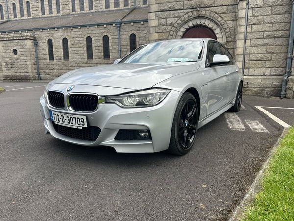 BMW 3-Series Saloon, Petrol Plug-in Hybrid, 2017, Silver