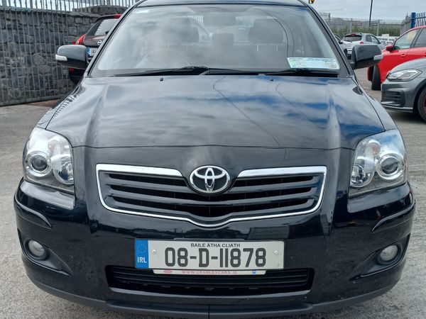 Toyota Avensis Saloon, Petrol, 2008, Black