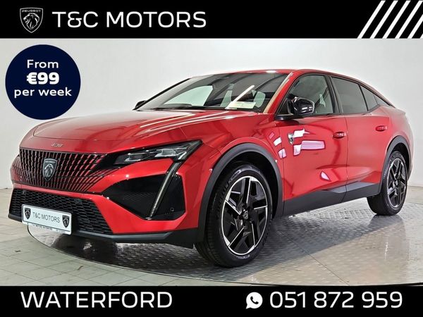 Peugeot 408 Hatchback, Petrol, 2024, Red