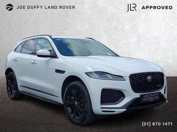 Jaguar F-Pace SUV, Petrol Plug-in Hybrid, 2022, White