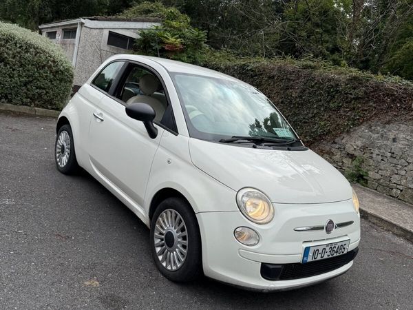 Fiat 500 Hatchback, Petrol, 2010, White